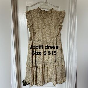 Jodifl Cream Women’s Dress